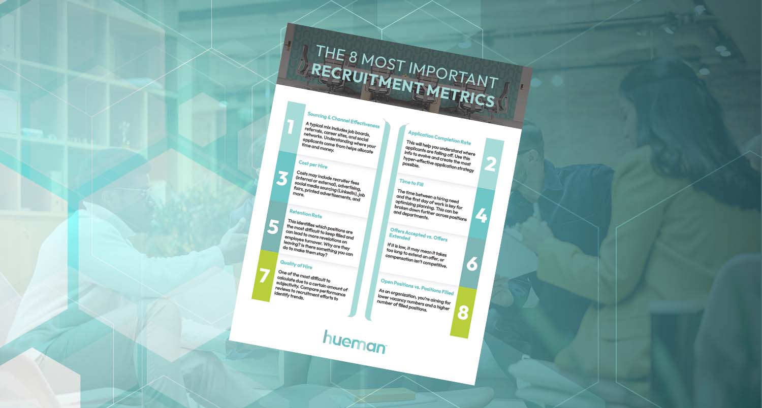8 most important recruiting metrics banner