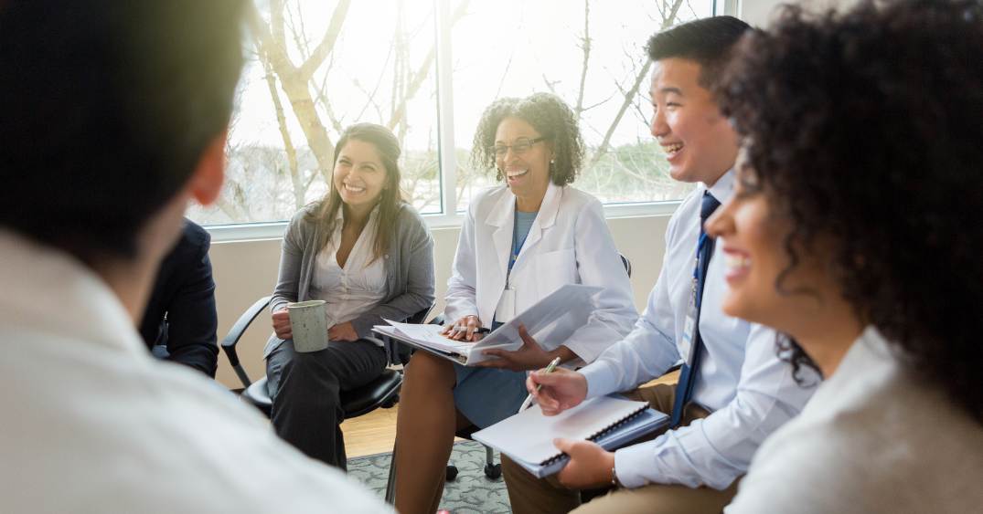 Meeting at an academic hospital