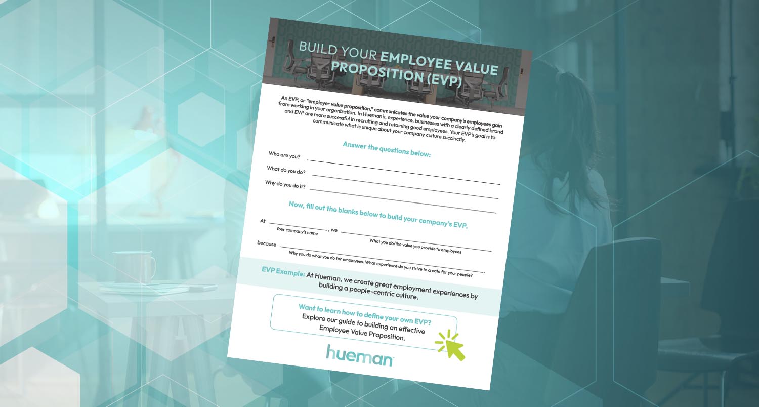 Build Your EVP Worksheet Banner