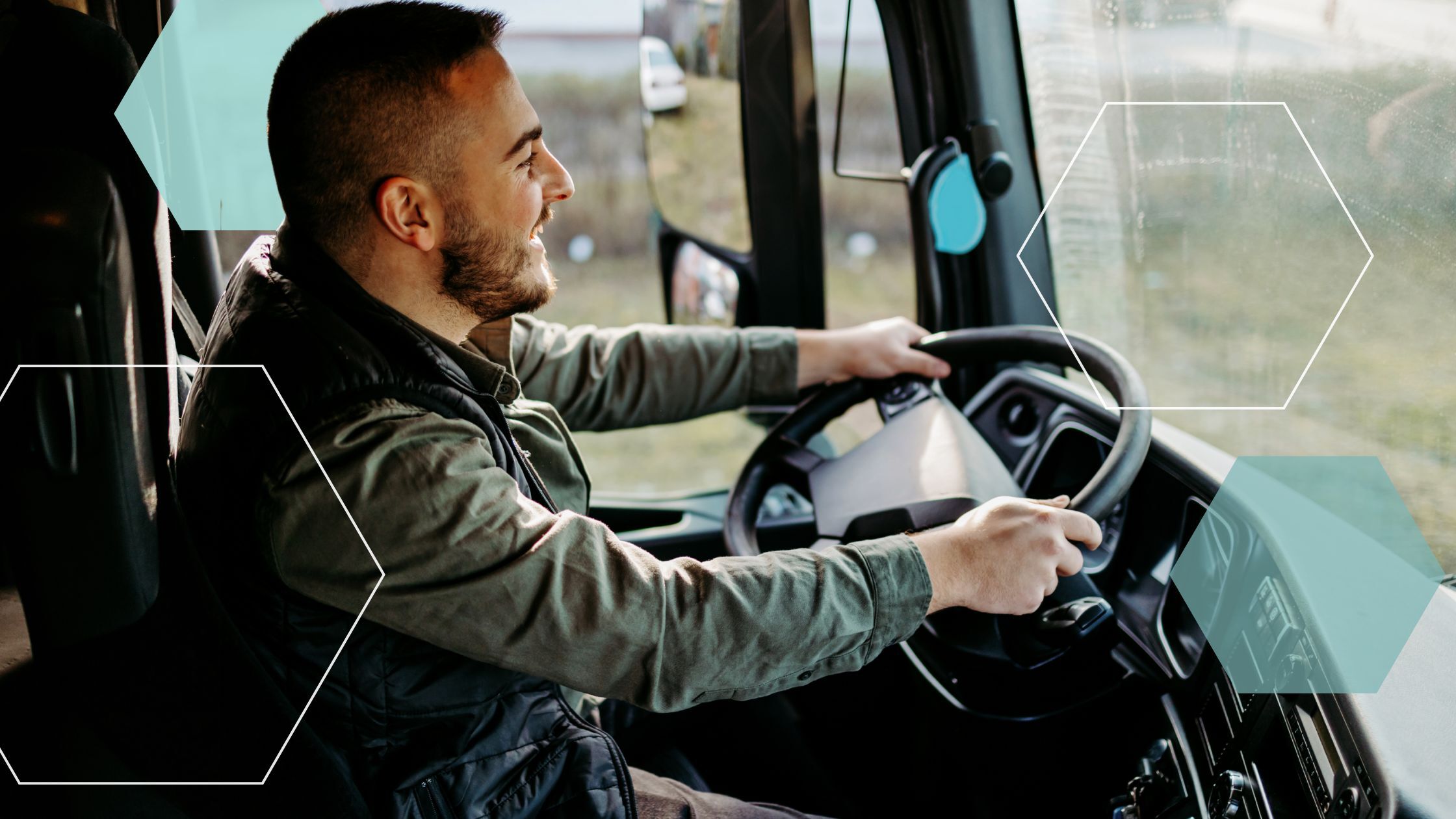 A logistics professional performing last mile delivery